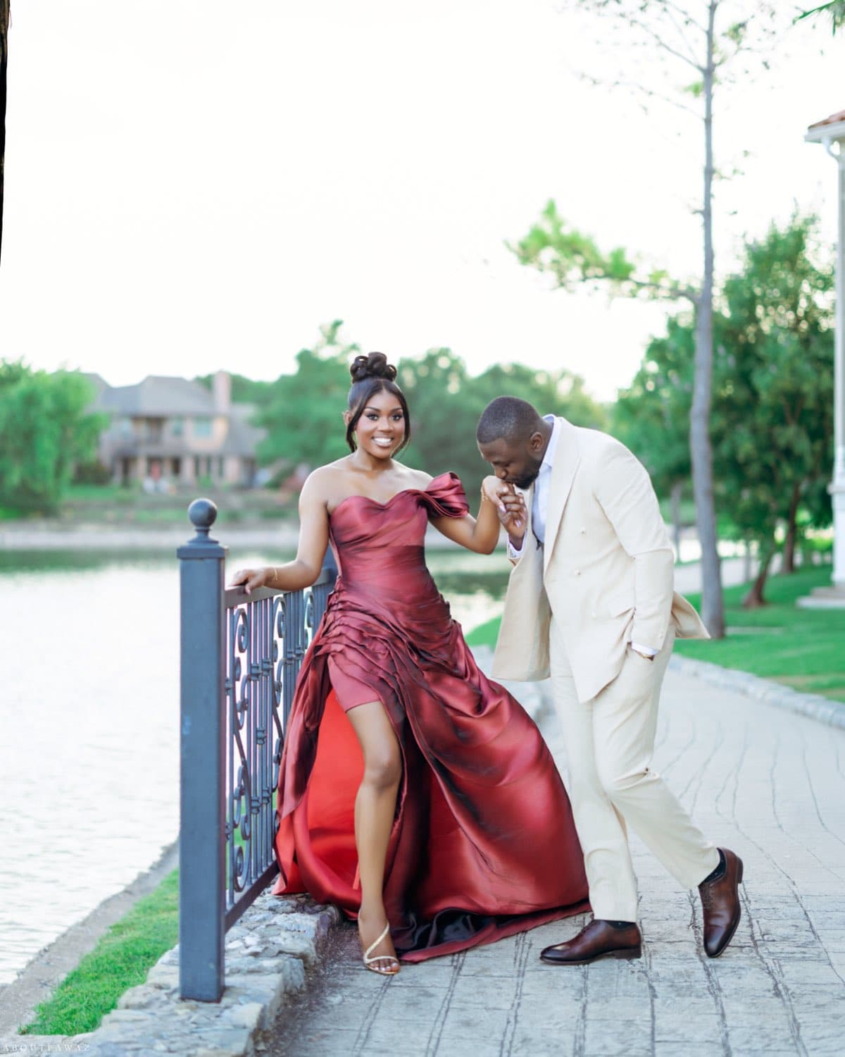 Patience and Milton engagement shoot